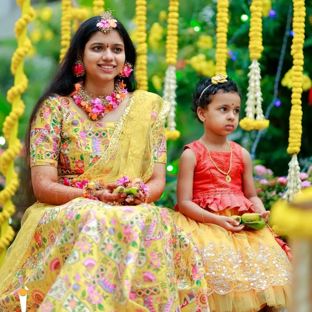 Haldi makeup and bridal styling